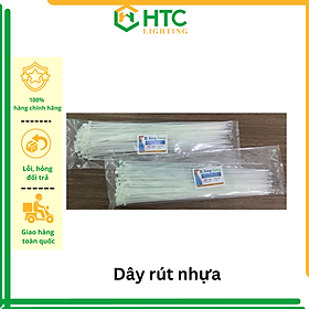 Combo 5 bịch -Dây rút nhựa 10cm ,15cm, 20cm,  30cm (70 sợi/bich) - màu trắng - 10cm ( 1 tấc )