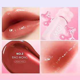 Son Tint Bóng M.O.I Liptint Gummy 3gr - Căng Bóng, Mềm Mại, Thơm Ngọt Ngào