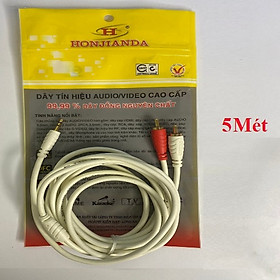 Mua Dây 3.5 ra 2 đầu AV dài 1m8 - 10m HJD  Đồng nguyên chất