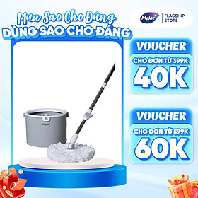 Mua Thùng Lau Nhà Tròn MyJae Tiện Lợi Thông Minh Giặt Vắt 2 Trong 1