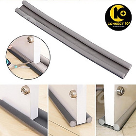 Nẹp xốp chèn cửa 95cm kết hợp vải EPE siêu bền chặn khe cửa ngăn ánh sáng bụi bẩn không khí lạnh côn trùng