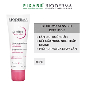 Kem Dưỡng Làm Dịu, Phục Hồi Cho Da Nhạy Cảm Bioderma Sensibio Defensive Cream 40ml 
