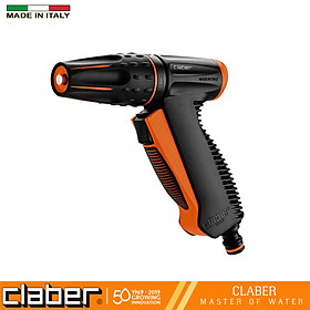 Súng Tưới Cây Đa Năng Claber Precision 9561, kết nối nhanh, chỉnh được áp lực nước, phun nước 2 chế độ, có khóa rảnh tay