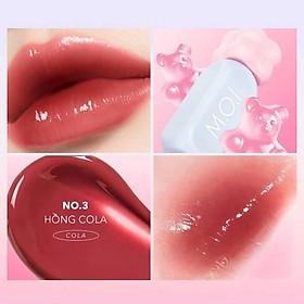 Son Tint Bóng M.O.I Liptint Gummy 3gr - Căng Bóng, Mềm Mại, Thơm Ngọt Ngào