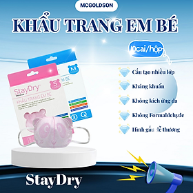 Khẩu trang trẻ em Gấu trúc StayDry