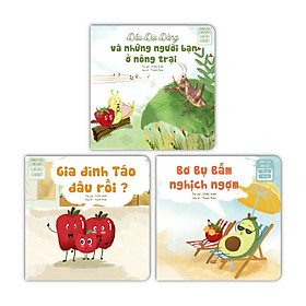 [Download Sách] Combo 3 cuốn Chu du cùng những người bạn thú vị (Bơ Bụ Bẫm nghịch ngợm - Gia đình Táo đâu rồi? - Dâu Dịu Dàng và những người bạn ở nông trại)