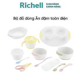 Bộ đồ dùng ăn dặm toàn diện TLI Richell Nhật Bản | Baby