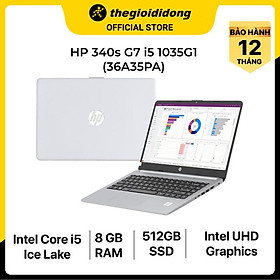 Laptop HP 340s G7 i5 1035G1/8GB/512GB/14