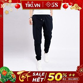 Quần Jogger Nam 5S Cao Cấp Vải Gió, Dáng Thể Thao, Bo Ống Trẻ Trung, Lưng Thun Thoải Mái