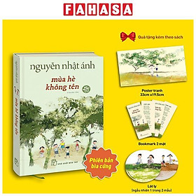 Hình ảnh Mùa Hè Không Tên - Bìa Cứng - Tặng Kèm Bookmark 2 Mặt + Poster Tranh + Lót Ly Ngẫu Nhiên