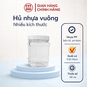 Hũ Nhựa Vuông Chấn Thuận Thành
