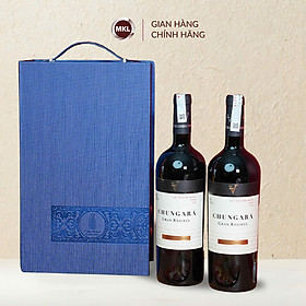 Set 2 chai vang đỏ Chile San Vicente Chungará Cabernet Sauvignon Gran Reserva 750ml 13.5% - Hàng chính hãng
