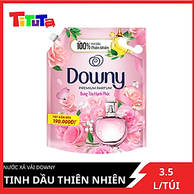 Hình ảnh Nước Xả Vải Downy Bung Toả Hạnh Phúc (HỒNG) Túi 3.5L