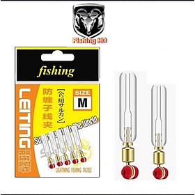 Chân Cắm Phao Câu Đài Silicon Vỉ 5 Chân Cắm Phao Cao Cấp Trong Suốt PK28 đồ câu FISHING_HD