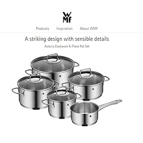 Bộ nồi WMF Astoria Topfset 5 Hàng chính hãng