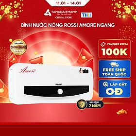 Bình nóng lạnh gián tiếp Rossi Amore Ngang (15/20/30 Lít) - Chính hãng, Bảo Hành 7 năm