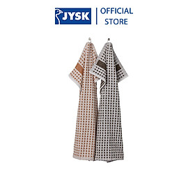 Bộ 2 khăn bếp | JYSK Myrmaure | cotton | nhiều màu | R50xD70cm