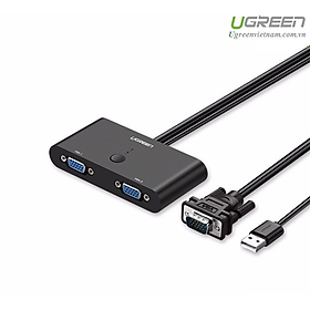 Mua Bộ chuyển đổi 2 cổng VGA màu đen UGREEN MM126 30711 - Hàng Chính Hãng