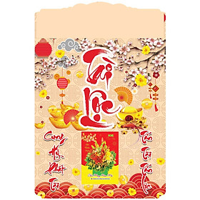 Lịch Gỗ Treo Tường Laminate 2021 Tài Lộc (40 Cm x 60 Cm)