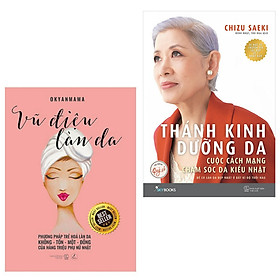 Combo 2 Cuốn Kỹ Năng Làm Đẹp: Vũ Điệu Của Làn Da + Thánh Kinh Dưỡng Da (tặng kèm bookmark thiết kế)