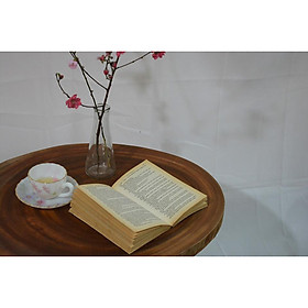Mua Bàn xà cừ tròn nguyên tấm - 38-44cm  dày 3-3 5cm  cao 40cm