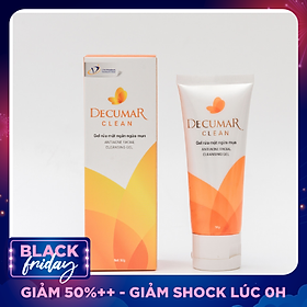 Gel rửa mặt ngừa mụn Decumar Clean (50g)