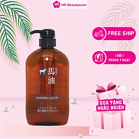 Dầu Gội Đầu Chiết Xuất Từ Dầu Ngựa Deve Cosme Station Horse Oil Shampoo ( 600mL)