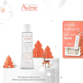 Nước tẩy trang dịu nhẹ cho mắt và toàn mặt AVÈNE MICELLAR LOTION FACE & EYES 200ml