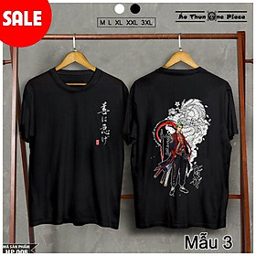 ️️Áo Thun In Hình Gear 4 Mẫu Đen Giá Cực Rẻ - One Piece HOT - One Piece
