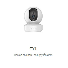 Camera IP Wifi Trong Nhà EZVIZ TY1 2MP 1080p - Hàng Chính Hãng