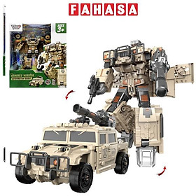 Đồ Chơi Robot Biến Hình Thành Xe Bọc Thép - Vecto VTB17/YL - Màu Vàng