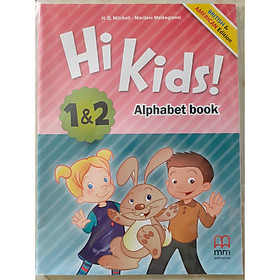 MM Publications: Sách học tiếng Anh - Hi Kids 1-2 Alphabet Book American & British Edition