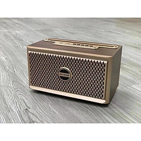 Mua Loa Bluetooth XM-516k thùng gỗ   thiết kế sang trọng   có giá để điện thoại   âm thanh cực hay
