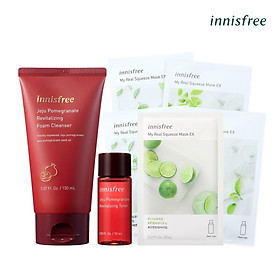 Combo Ngăn Ngừa Lão Hóa Sớm Từ Lựu Đỏ Innisfree Pomegranate Revitalizing - 278002121