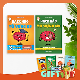 Download sách HACK NÃO TỪ VỰNG N5+N4 - 3 PHƯƠNG PHÁP HỌC THÔNG MINH (ÂM THANH TƯƠNG TỰ- TỪ GIỐNG NHAU- CHUYỂN ÂM HÁN VIỆT)