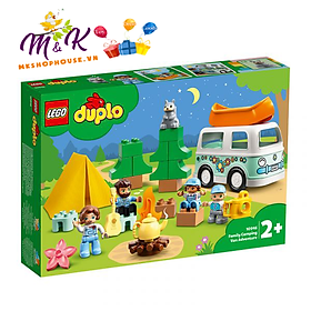 Đồ Chơi Lắp Ráp LEGO Duplo Chuyến Phiêu Lưu Cắm Trại Gia Đình 10946  Cho Bé Trên 2 Tuổi