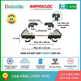 CHÂN KÊ TỦ LẠNH MÁY GIẶT DAIMITO DMT-001, HTP-01