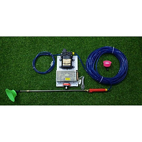 Mua Bộ phun thuoc   tưới cây  tưới lan bơm đôi Sinleader 10m dây +điều tốc