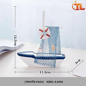 Mua Tượng thuyền trang trí mang ý nghĩa THUẬN BUỒM XUÔI GIÓ