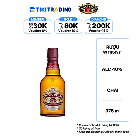 Rượu Whisky Chivas Regal 12 Nồng Độ Alc 40% 375ml Không kèm hộp