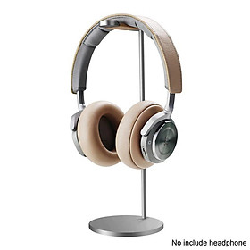 Giá đỡ treo tai nghe chất liệu nhôm nguyên khối có đệm da - Aluminium Headphone Stand - PKTechHN