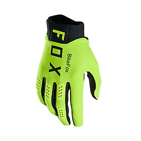 Bikefox Fox Găng tay đi xe đạp ATV MTB BMX Off Road Xe máy Găng tay Leo núi Xe đạp Xe đạp Găng tay đua Găng tay đi xe đạp cho nam fox Color: Green---2 Size: XL