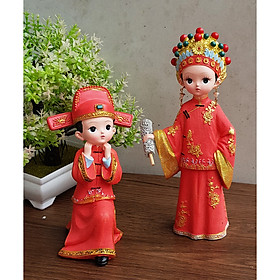 Mua Cặp Tân Lang - Tân Nương 19cm mẫu Thương Cho Roi Cho Vọt MIXU-BBD059
