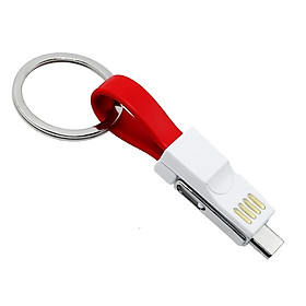 CHUMDIY 3-in-1 Type-C Micro USB 8 Pin Magnet USB Data Sync Charging Cable