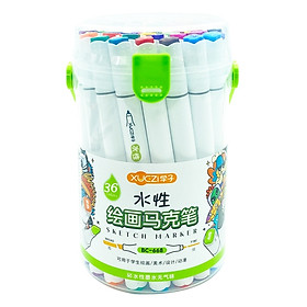 Hộp Viết Vẽ TK Marker 36 Màu Xuczi BC668-36 (H/36)