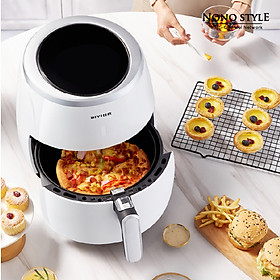 Nồi Chiên Không Dầu BIYI AF25A 6,4L - Hàng Chính Hãng - Đen