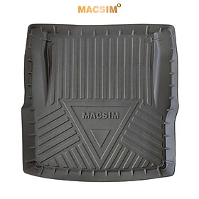 Thảm lót cốp ô tô BMW 3 Series 320i / 328i (2013-2019) MACSIM màu đen – TPV cao cấp, chuẩn form, dễ vệ sinh (mã 05)