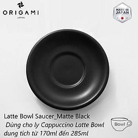Mua Đĩa sứ Origami Cappuccino Latte Bowl Saucer 140mm
