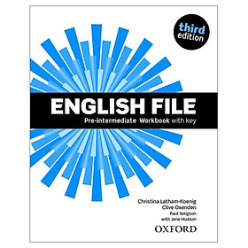 Hình ảnh English File: Pre-intermediate. Workbook with key and iChecker