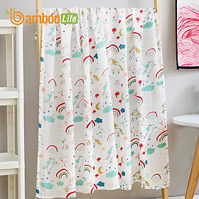 Quấn chũn cho em bé Bamboo Life BL054 từ sợi tre thiên nhiên hàng chính hãng Chũn quấn cho bé sơ sinh